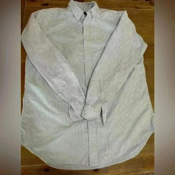 Ralph Lauren Striped Button Up - Picture 1 of 9